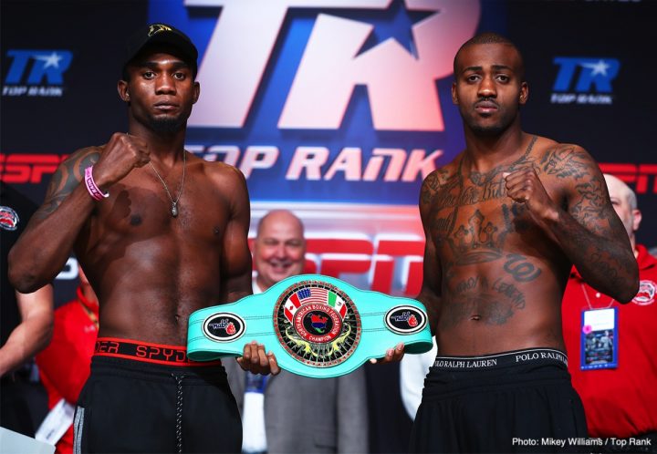 Image: Crawford-Benavidez Official Weigh-In Results