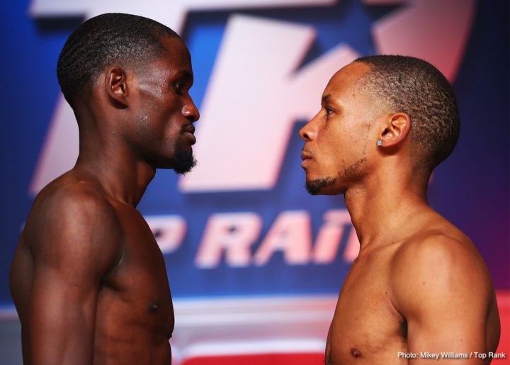 Image: Crawford-Benavidez Official Weigh-In Results