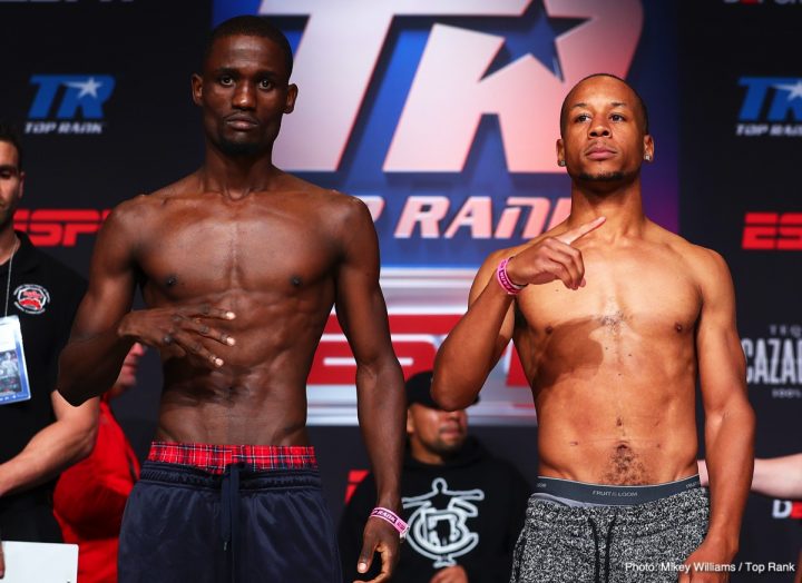 Image: Crawford-Benavidez Official Weigh-In Results