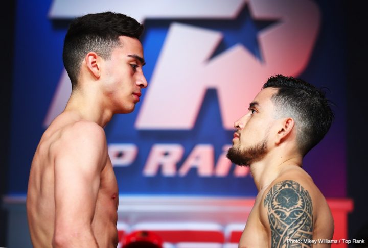 Image: Crawford-Benavidez Official Weigh-In Results