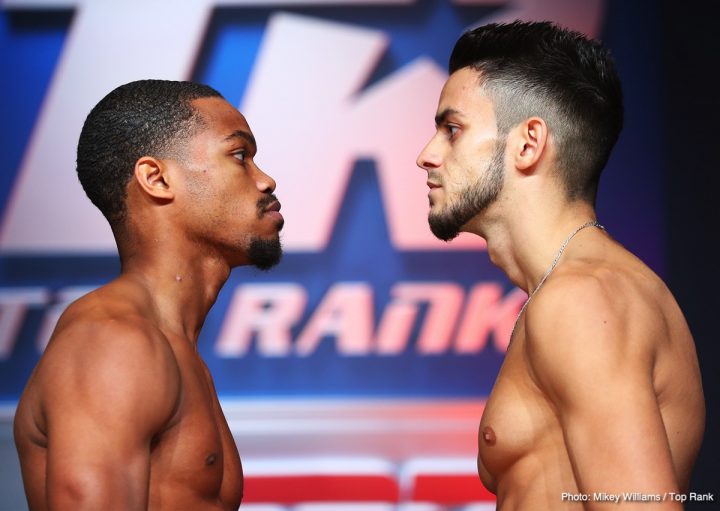 Image: Crawford-Benavidez Official Weigh-In Results