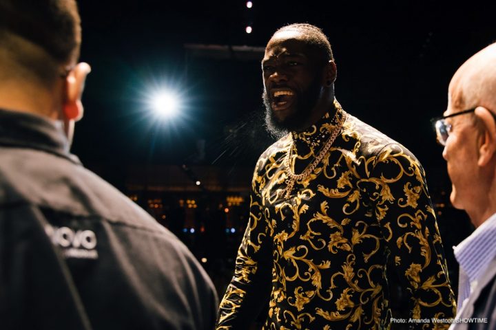 Image: Wilder, Fury brawl in Los Angeles at press conference