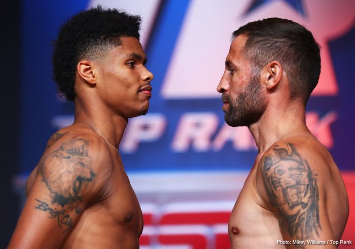 Image: Crawford-Benavidez Official Weigh-In Results