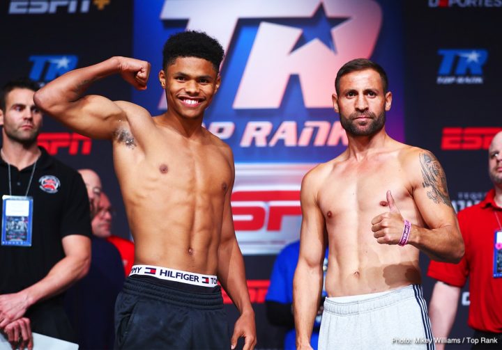 Image: Crawford-Benavidez Official Weigh-In Results