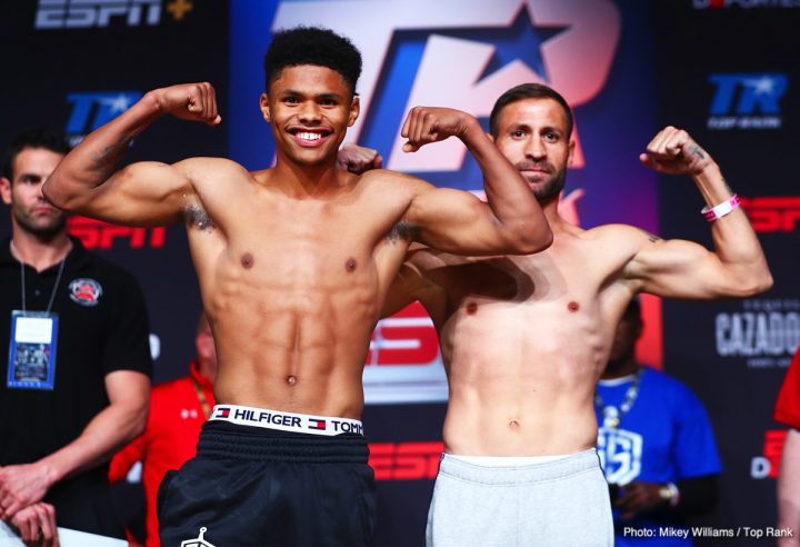 Image: Crawford-Benavidez Official Weigh-In Results