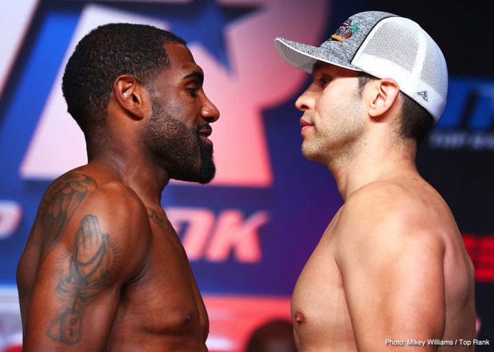 Image: Crawford-Benavidez Official Weigh-In Results