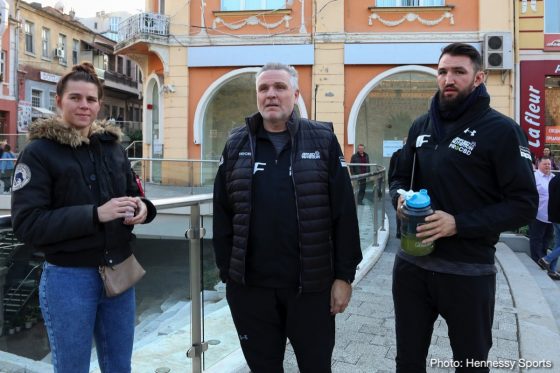 Pulev vs Fury: Team Fury Arrive In Bulgaria