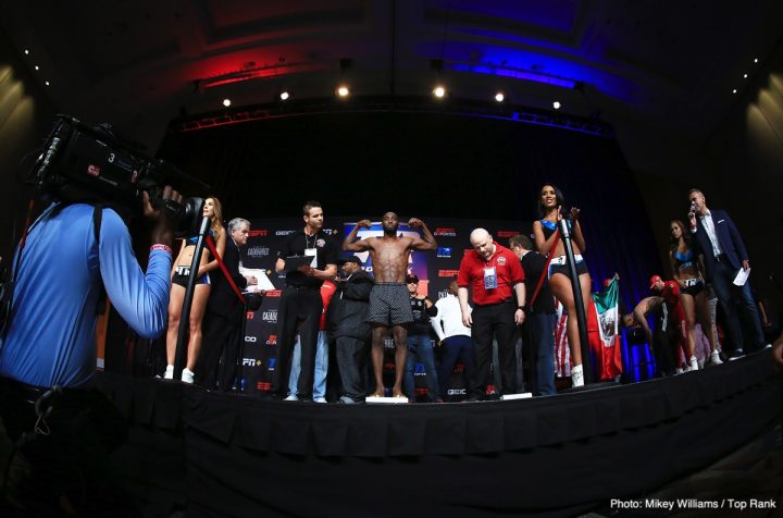 Image: Crawford-Benavidez Official Weigh-In Results