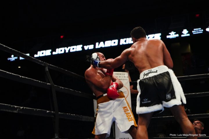 Image: Joe Joyce destroys Iago Kiladze - Results