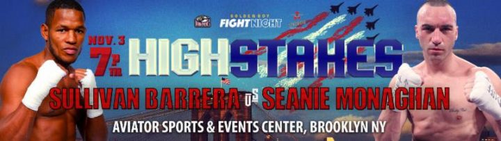 Image: Sullivan Barrera vs. Seanie Monaghan Media Conference Call Transcript