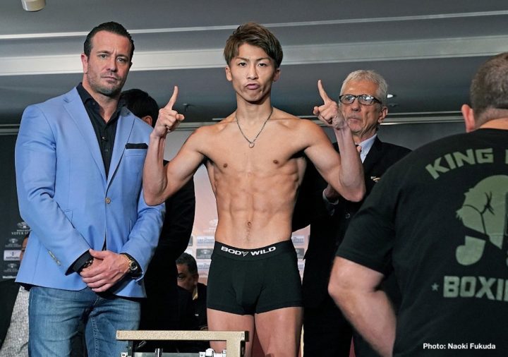 Image: Naoya Inoue vs. Juan Carlos Payano - Weigh-in results