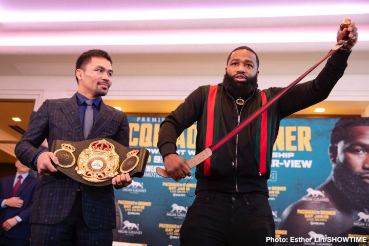 Image: Manny Pacquiao vs. Adrien Broner Los Angeles press conference quotes & Photos