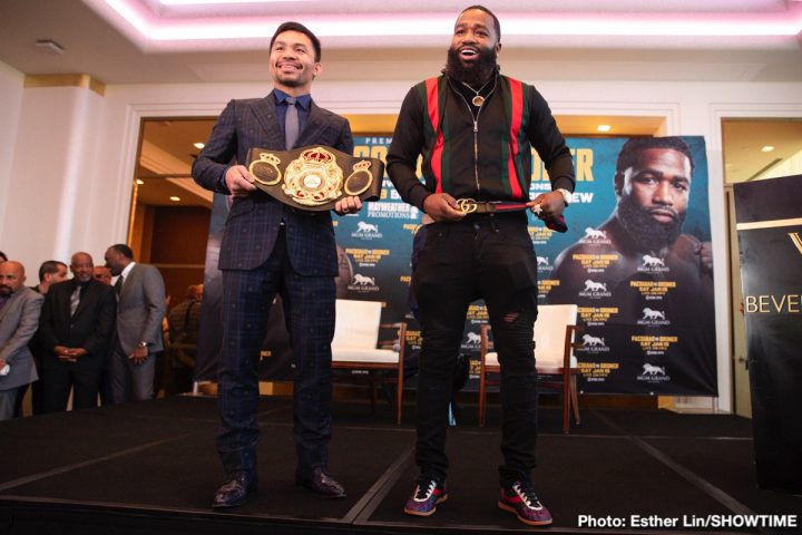 Image: Manny Pacquiao vs. Adrien Broner Los Angeles press conference quotes & Photos