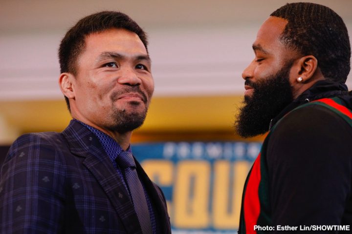 Image: Manny Pacquiao vs. Adrien Broner Los Angeles press conference quotes & Photos