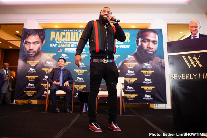 Image: Manny Pacquiao vs. Adrien Broner Los Angeles press conference quotes & Photos