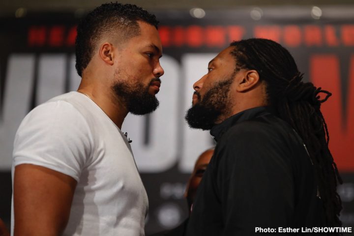 Image: Joe Joyce targeting Jarrell Miller, Kownacki and Luis Ortiz