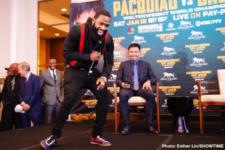 Image: Manny Pacquiao vs. Adrien Broner Los Angeles press conference quotes & Photos