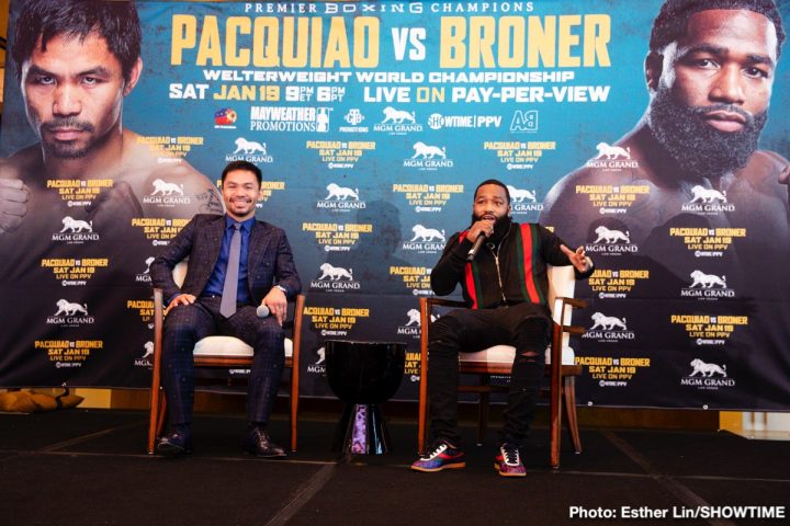 Image: Manny Pacquiao vs. Adrien Broner Los Angeles press conference quotes & Photos