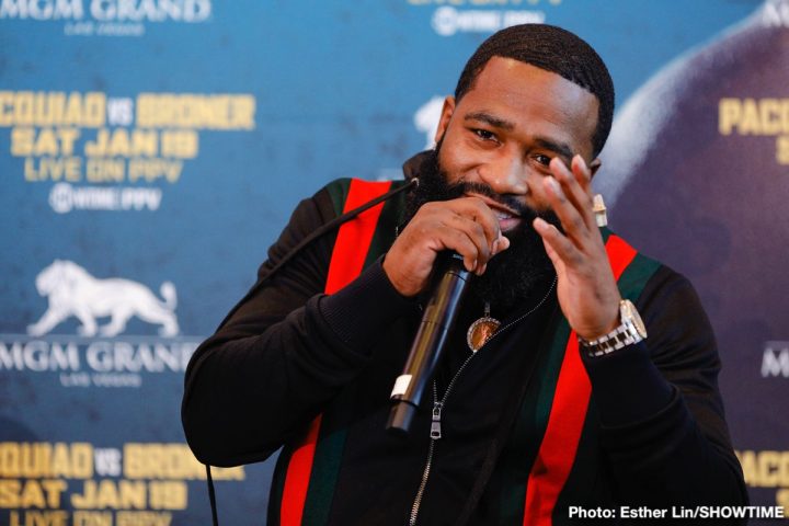 Image: Manny Pacquiao vs. Adrien Broner Los Angeles press conference quotes & Photos