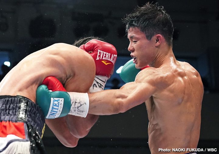 Image: Tomoki Kameda defeats Medina to take vacant WBC interim junior featherweight title