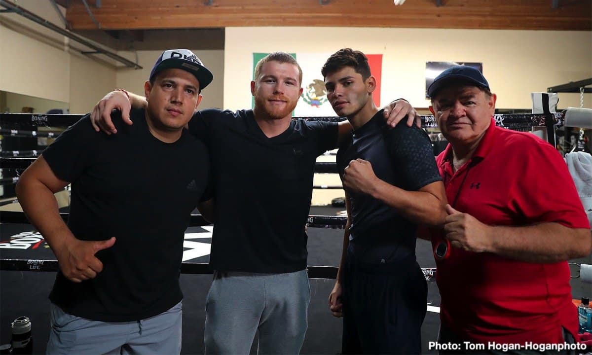 Image: Ryan Garcia reacts to Canelo picking Gervonta Davis to win