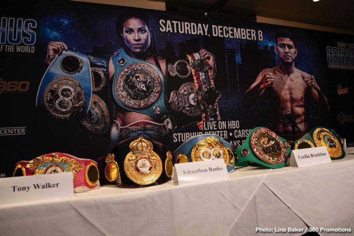 Image: ‘Chocolatito’ Gonzalez vs. Pedro Guevara on HBO on Dec.8; Cecilia Braekhus co-feature