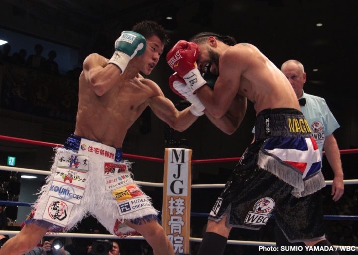 Image: Tomoki Kameda defeats Medina to take vacant WBC interim junior featherweight title