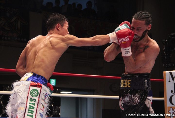 Image: Tomoki Kameda defeats Medina to take vacant WBC interim junior featherweight title