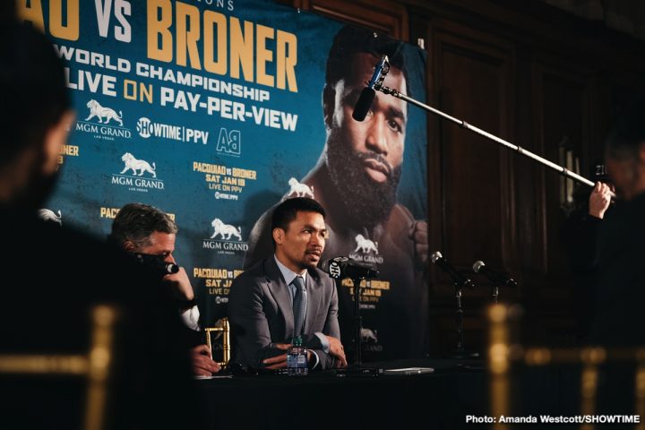 Image: Manny Pacquiao vs. Adrien Broner quotes and photos