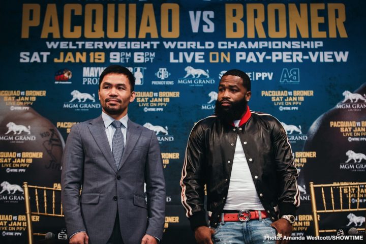 Image: Manny Pacquiao vs. Adrien Broner quotes and photos