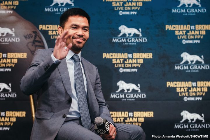 Image: Manny Pacquiao vs. Adrien Broner quotes and photos