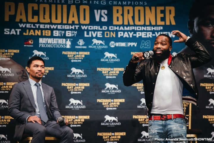 Image: Manny Pacquiao vs. Adrien Broner quotes and photos