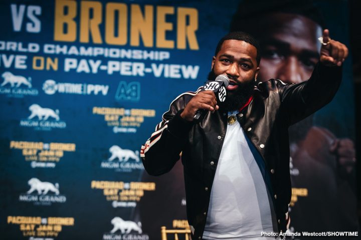 Image: Manny Pacquiao vs. Adrien Broner quotes and photos
