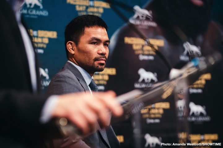 Image: Manny Pacquiao vs. Adrien Broner quotes and photos