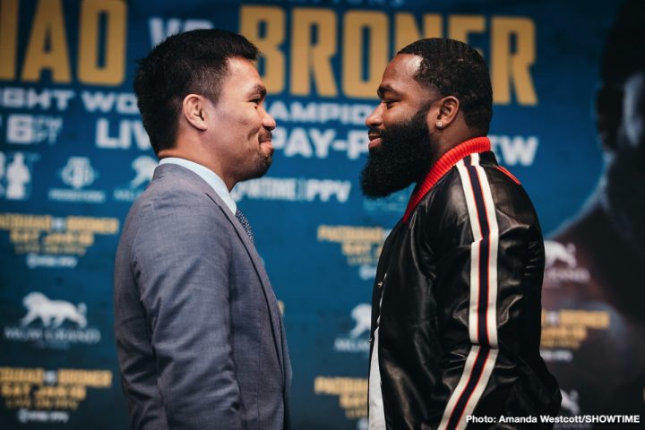 Image: Manny Pacquiao vs. Adrien Broner quotes and photos