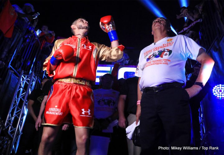 Image: Maurice Hooker Stops Saucedo; Kavaliauskas KOs Roberto Arriaza