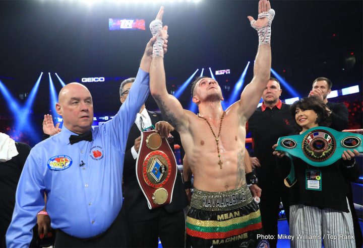 Image: Maurice Hooker Stops Saucedo; Kavaliauskas KOs Roberto Arriaza