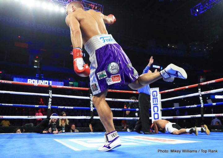 Image: Maurice Hooker Stops Saucedo; Kavaliauskas KOs Roberto Arriaza