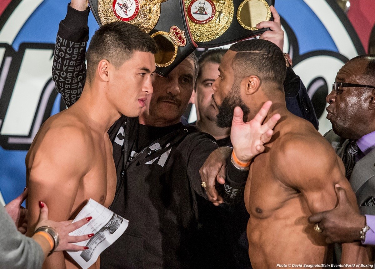 Dmitry Bivol Vs. Jean Pascal Weighin Results Boxing News 24