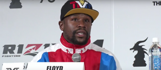 Mayweather to fight Tenshin Nasukawa on Dec.31