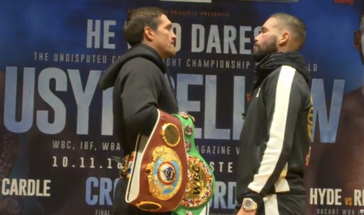 Image: LIVE STREAM: Usyk vs Bellew - Weigh-In