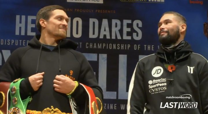 Image: LIVE STREAM: Usyk vs Bellew - Weigh-In