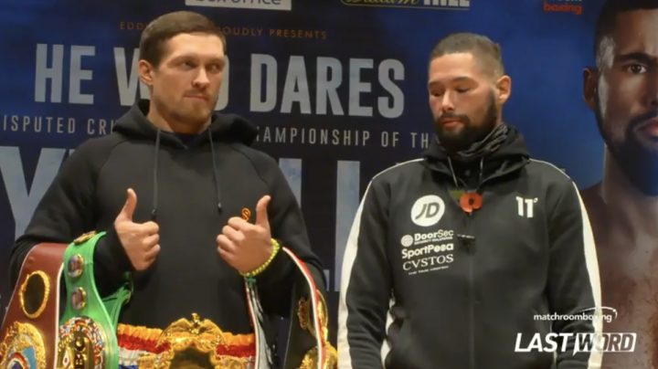 Image: LIVE STREAM: Usyk vs Bellew - Weigh-In