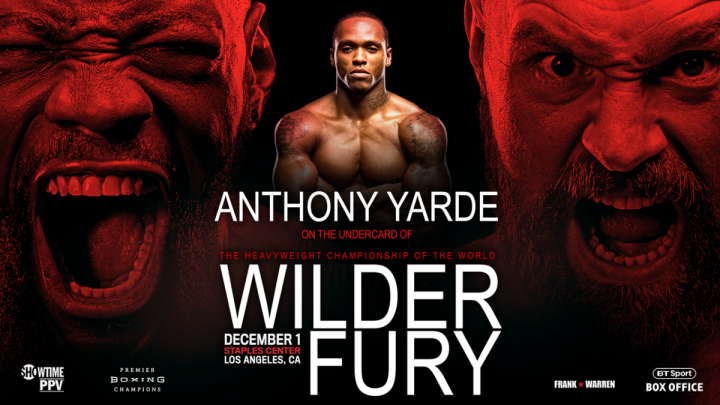 Image: Anthony Yarde vs. Israel Duffus this Saturday on Wilder-Fury card