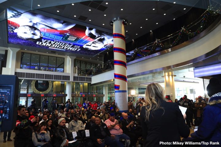 Image: PHOTOS: Lomachenko v Pedraza, Lopez v Menard, Isaac Dogboe Weigh In Results