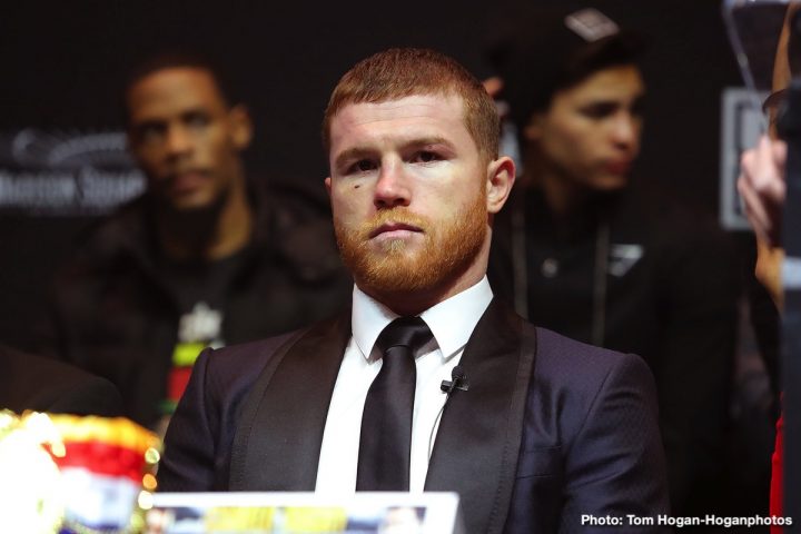 Image: Canelo's trainer upset over him being ignored for 2018 Fighter of the Year