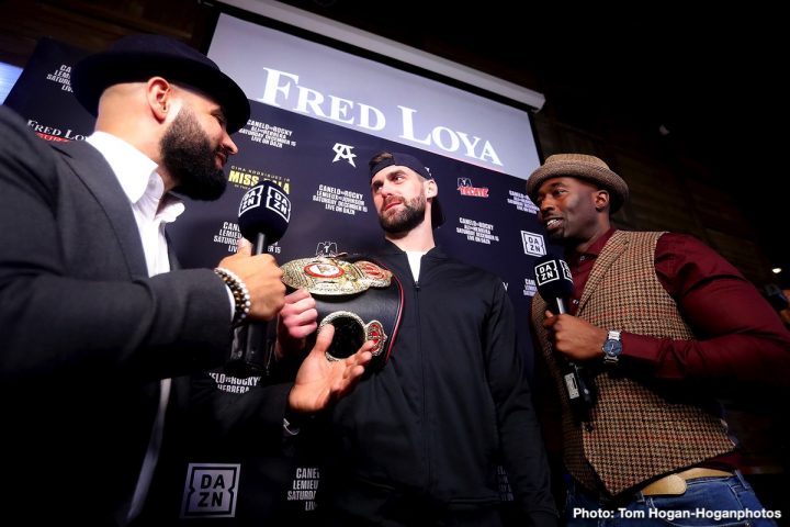- Boxing News 24, Canelo Alvarez, David Lemieux boxing photo