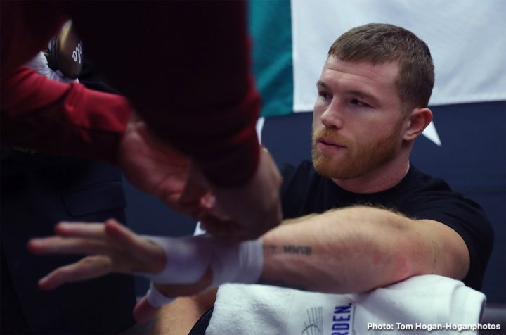 Image: PHOTOS: Canelo Alvarez Becomes A Three-Divison World Champion