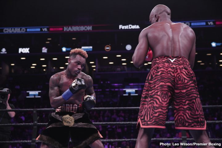 Charlo vs. Harrison boxing photo