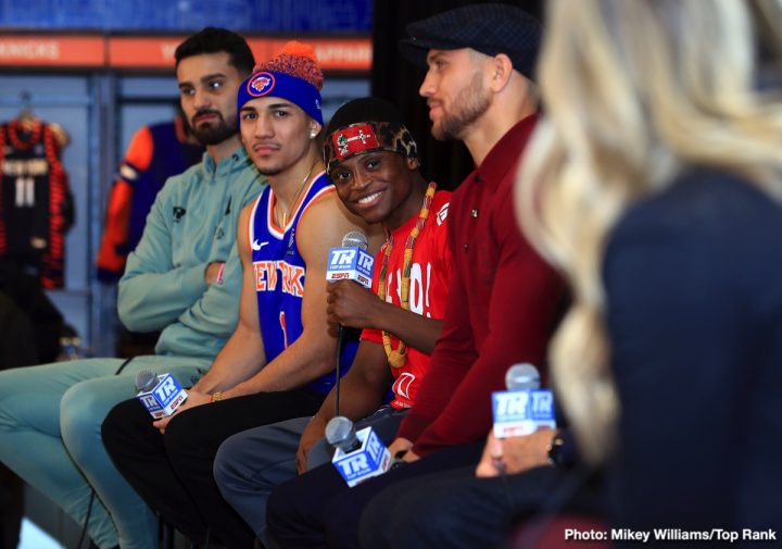 Image: PHOTOS: Lomachenko v Pedraza, Lopez v Menard, Isaac Dogboe Weigh In Results